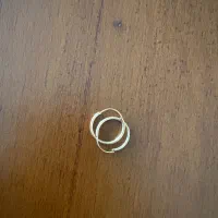 گوشواره حلقه ای طلا