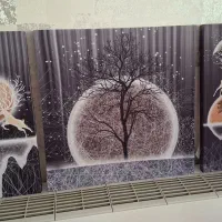 تابلو سه بعدی در ابعاد 59× 59 و 59 ×30