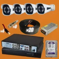 پک کامل دوربین مداربسته ۵ مگاپیکسل با گارانتی