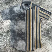 شلوار پارچه ای و پیراهن آستین کوتاه