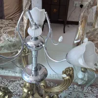 دو لوستر اتاق خواب 3 شعله 4 میلیون و پانصد