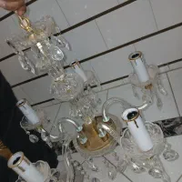 یک جفت لوستر تمامی آویز ها خارجی ترک|لوستر و چراغ آویز|اصفهان, همدانیان|دیوار