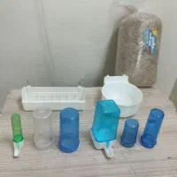 لوازم پرنده جا ابی معمولی وتعدادی مکانیزه و