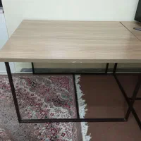 میز پایه آهنی رویه ام دی اف