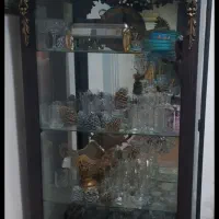 بوفه چوبی آینه دار درحدنو