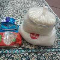 مقداری برنج هندی وپاکستان باز