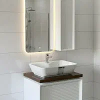 روشویی کابینتی و اینه باکس|لوازم سرویس بهداشتی|ملایر, |دیوار