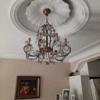 دو عدد لوستر کریستال|لوستر و چراغ آویز|تهران, استخر|دیوار