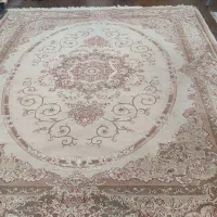 فروش فوری فرش ماشینی ۹متری شاهکار کویر یزد|فرش|آمل, |دیوار