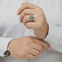 انگشتر نقره نفیس،سمساری طولابی تصویه درب منزل