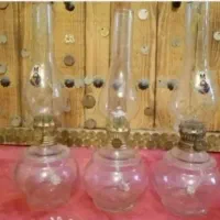 چراغ نفتی گردسوز برنجی|کلکسیون اشیاء عتیقه|مشهد, کوه سنگی|دیوار