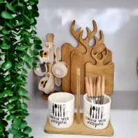 جاقاشقی چوبی وسرامیکی