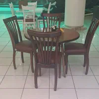 دو دست میز سالم روکش چرم