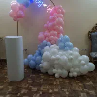 بادکنک آرایی و گل‌آرایی ویژه مراسم و تولد|خدمات پذیرایی، مراسم|ساوه, |دیوار