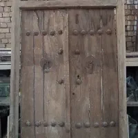 درب چوبی قدیمی|مصالح و تجهیزات ساختمان|نجف‌آباد, جلال آباد|دیوار