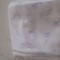 چادر مجلسی  حریر نو سفید عروس