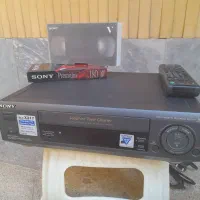 دستگاه ضبط و پخش ویدئوی VHS مارک SONY