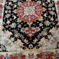 فروش قالیچه یک و نیم در دو رج سی اعلیا گل ابریشم