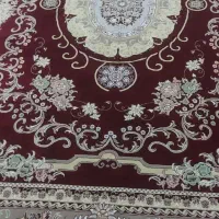فرش زرشکی 3*4 بدون عیب بدون زدگی