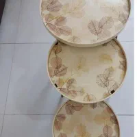 میز عسلی ۳ تکه لوتوس