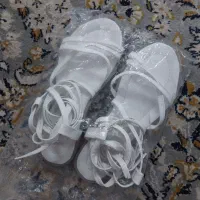 کفش صندل سفید