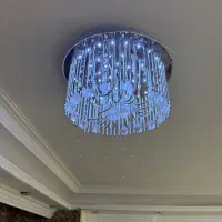 لوستر سقفی|لوستر و چراغ آویز|تهران, گلستان (شهرک راه آهن)|دیوار