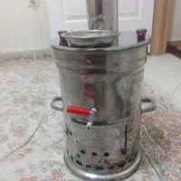 سماور زغالی استیل