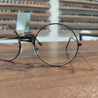 عینک طبی فلزی گرد مدل هری پاتری ویژه
