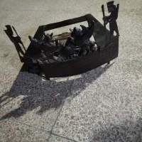 مشعل شومینه با شیر کامل