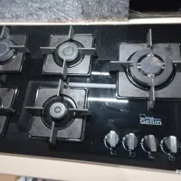 گاز کابینتی توکار تمیز بدون ایراد