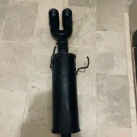منبع اگزوز ۲۲۰ بنزی با سر اگزوز دولول اکبند