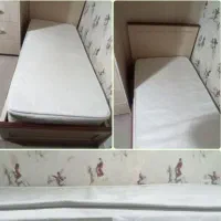 تخت نوجوانی بهمراه تشک و میز تحریر دیوار کوب