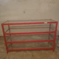 فروش فوری ویترین مغازه آهنی بسیار محکم