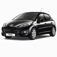 207 مشکی فلز هیدرولیک