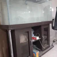 اکواریوم در حد نو با تمام وسایل