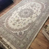 فرش ۱۲۰۰ شانه گل برجسته|فرش|همدان, |دیوار