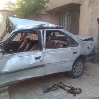 ماشین پژو تصادفی