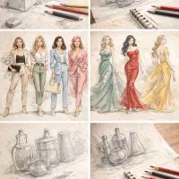 آموزش طراحی لباس و دوخت