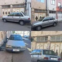 پراید مدل ۸۵ نقره ای متالیک فرمان هیدرولیک