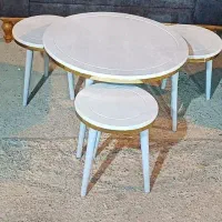 جلو مبلی گردچهارتیکه|مبلمان خانگی و میز عسلی|بندر ماهشهر, |دیوار