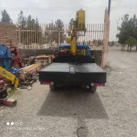 ساخت کف جرثقیل جک عقب نصب دکل