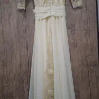لباس مجلسی زنانه  یکبار پوشیده شده قیمت|لباس|مبارکه, |دیوار