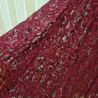 پیرهن بلند زرشکی پولکی|لباس|زنجان, |دیوار