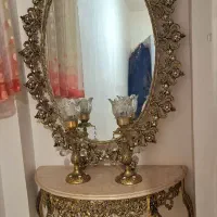 آینه شمعدان برنج|آینه|پاکدشت, حصار امیر|دیوار