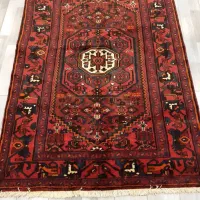 قالیچه سه متری بافت زنجان کرک رنگ طبیعی لاکی|فرش|تهران, حر|دیوار