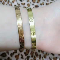 النگو رنگ ثابت دستبند کارتیه و لویی ویتون اصل|بدلیجات|کرمانشاه, |دیوار