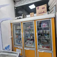 یخچال شش درب دو طرف شیشه سالم سالم