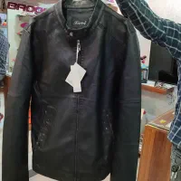 کاپشن چرم نو