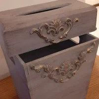 سطل و جای دستمال کاغذی