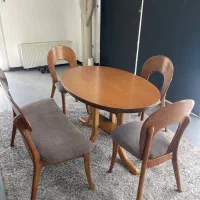 میز ناهار خوری ۵ نفر برند درحد نو